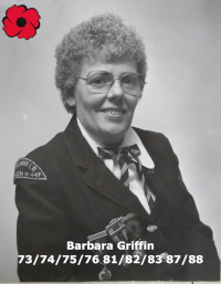 Barbara Griffin 73/74/75/76 81/82/83 87/88